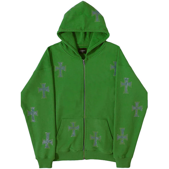 Womens Zip Sports Hoodie Image 3