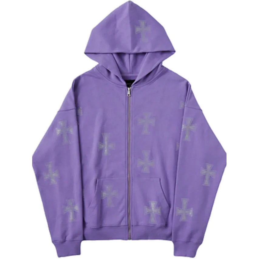 Womens Zip Sports Hoodie Image 4