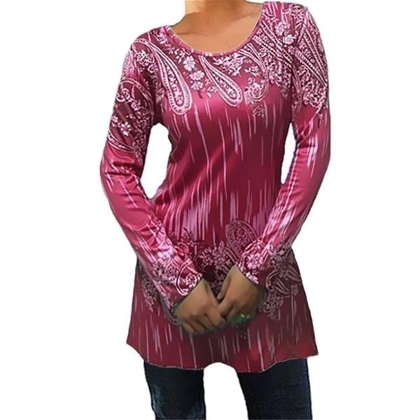 Womens Autumn Round Neck Long Sleeves Image 6