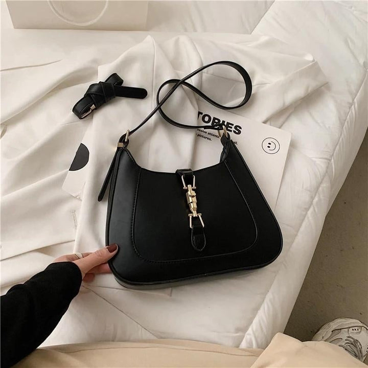 Womens Leather Crossbody Bag Image 9