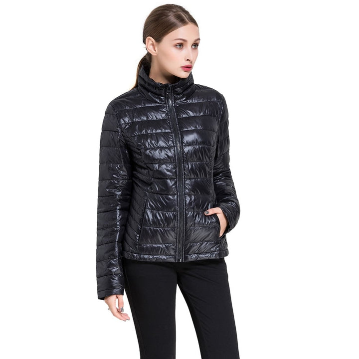 Women s Goose Down Lightweight Puffer Jacket Image 2