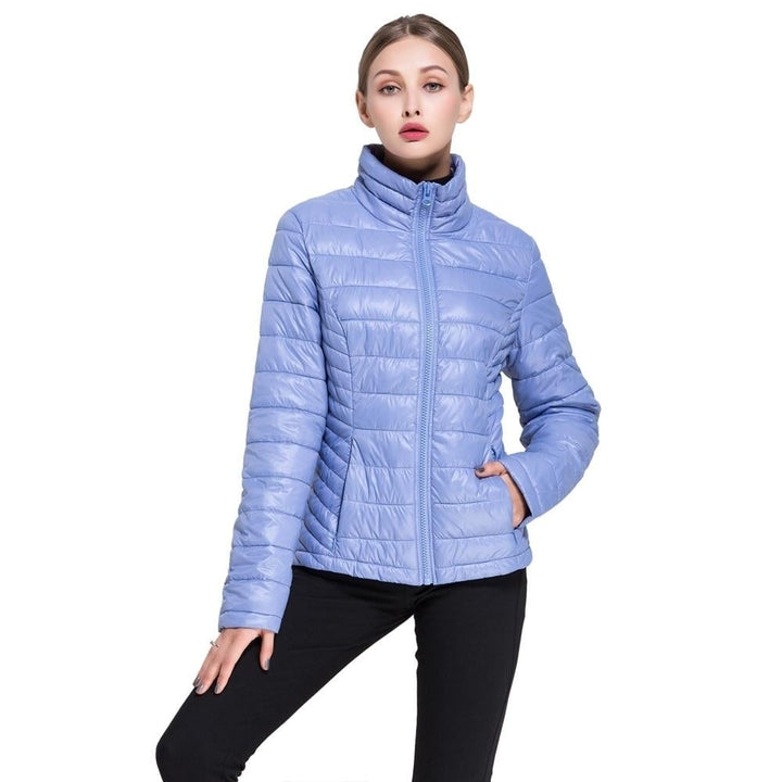 Women s Goose Down Lightweight Puffer Jacket Image 4