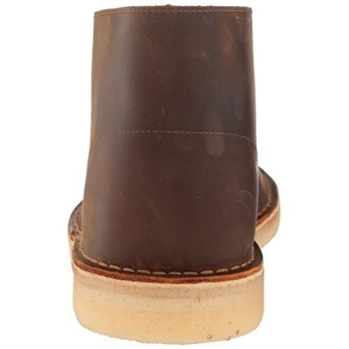 Clarks Mens Desert Chukka Boot Beeswax Image 4