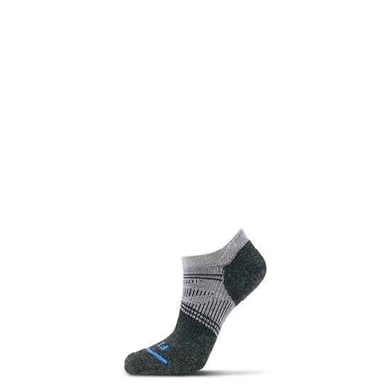 FITS Socks Womens Light Runner No-Show Light Grey - F3201-050 LIGHT GREY Image 1