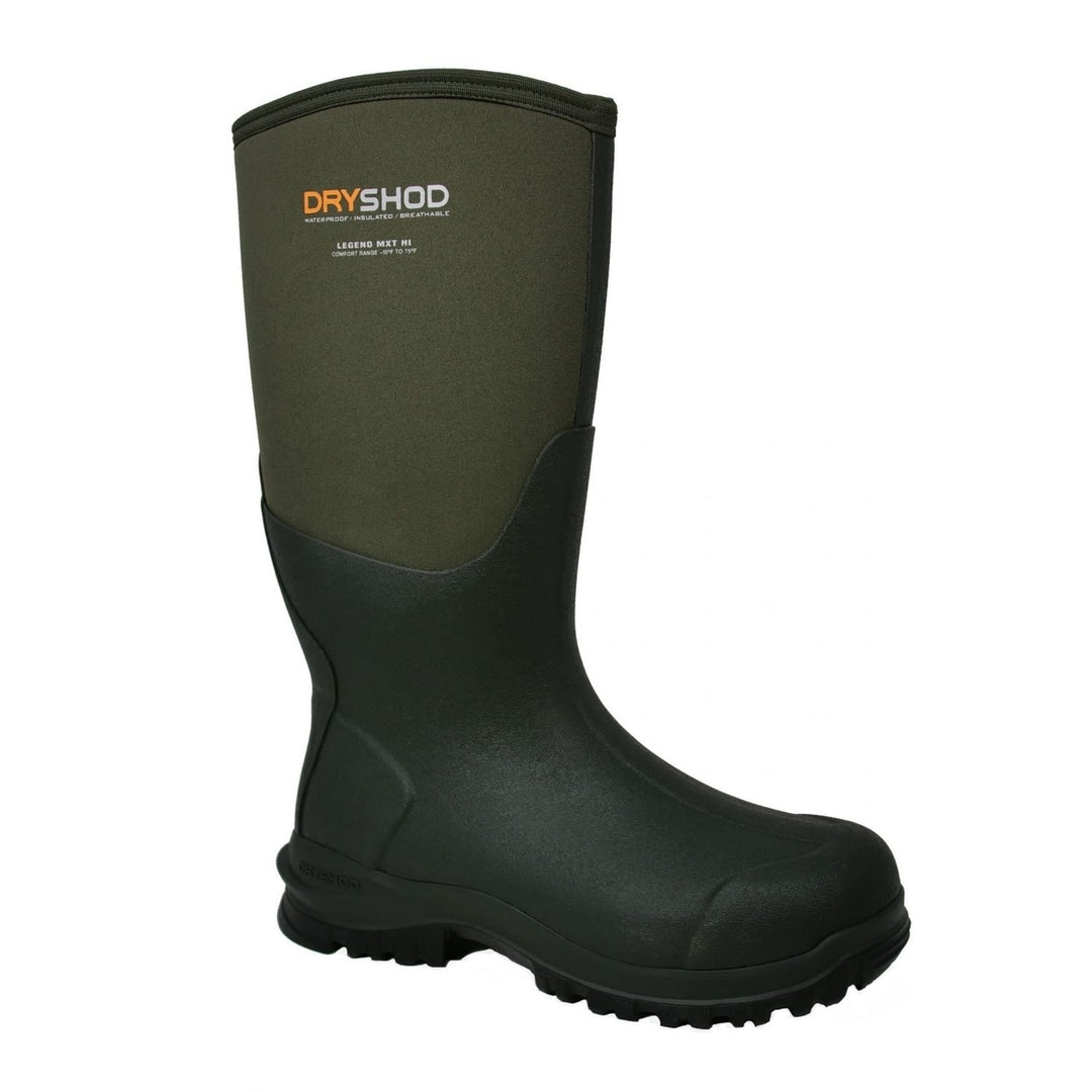 Dryshod Legend MXT Hi Adventure Boots Moss Grey Waterproof Insulated Size One Image 2