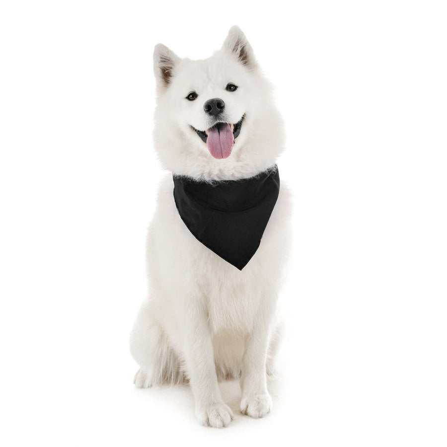 Pack of 18 Regular Size Cotton Dog Bandanas Solid Colors Image 1