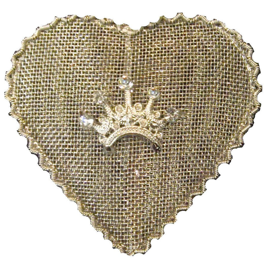 Gifts at Decor Lg Mesh Heart Set of 2 Image 1