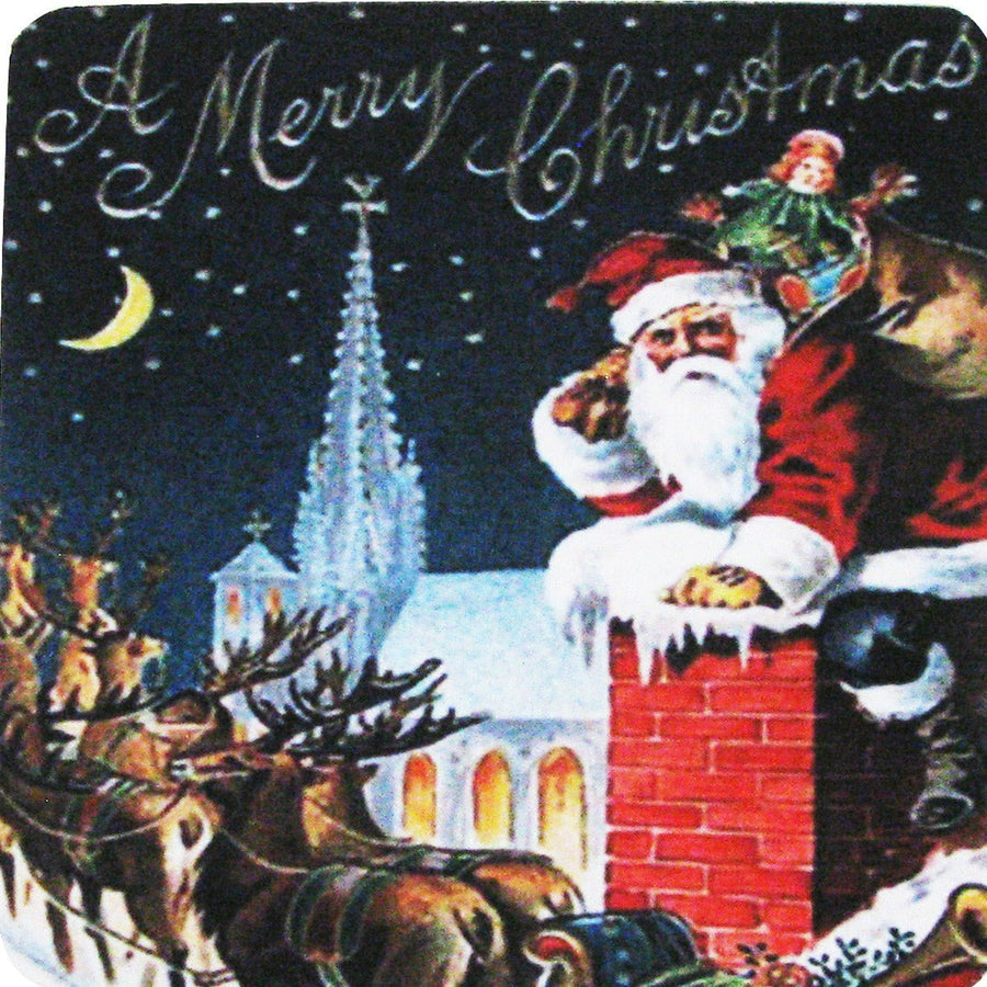 A Merry Christmas Coaster S/4 Image 1