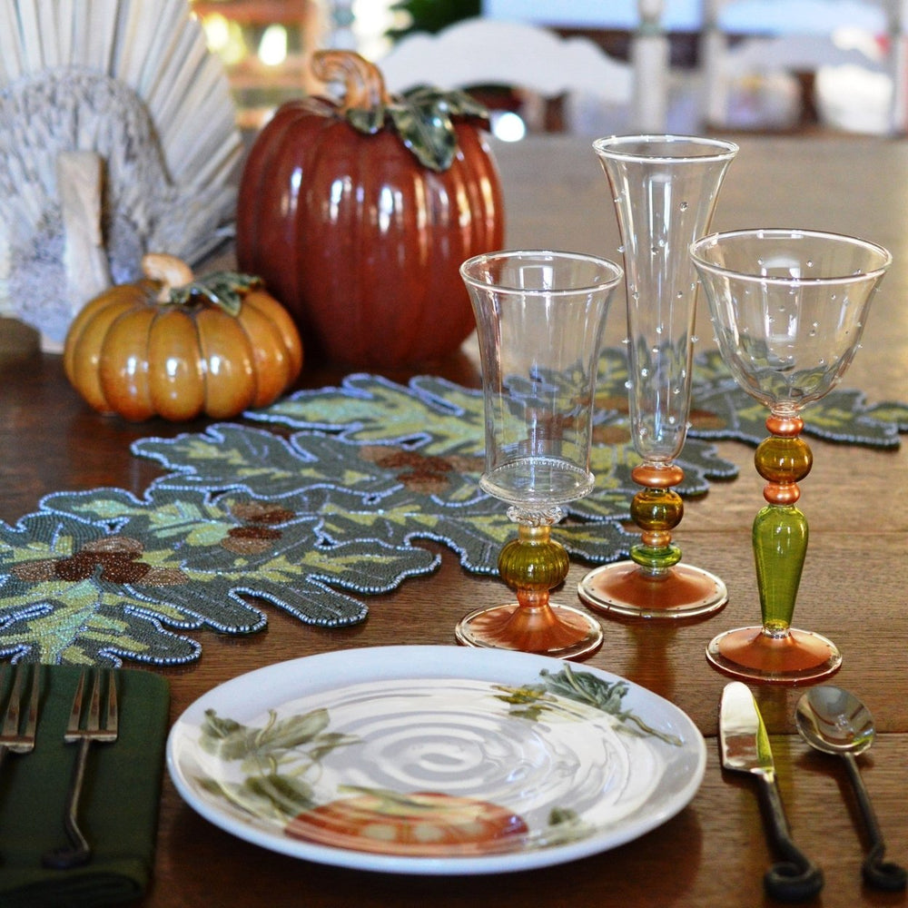 Gifts at Decor Acorn Beaded Table Runner Image 2