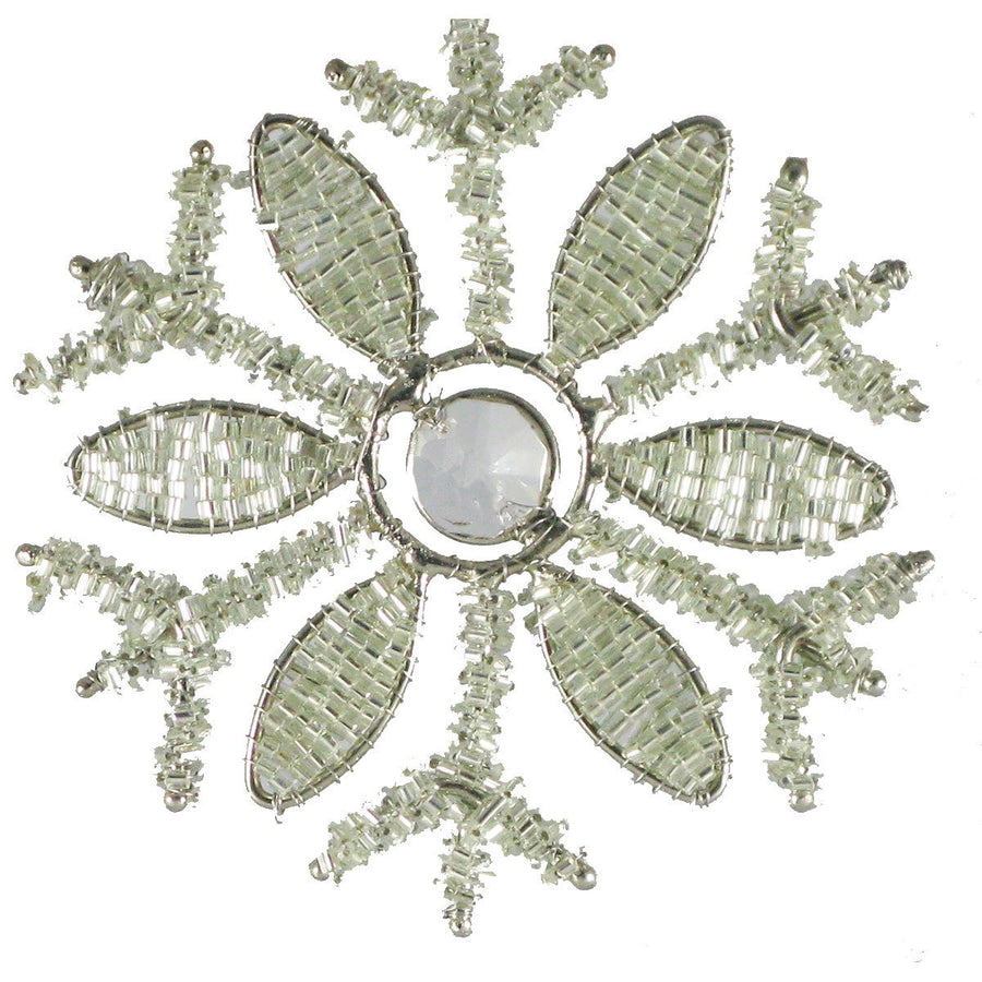 Beaded Snowflake Image 1