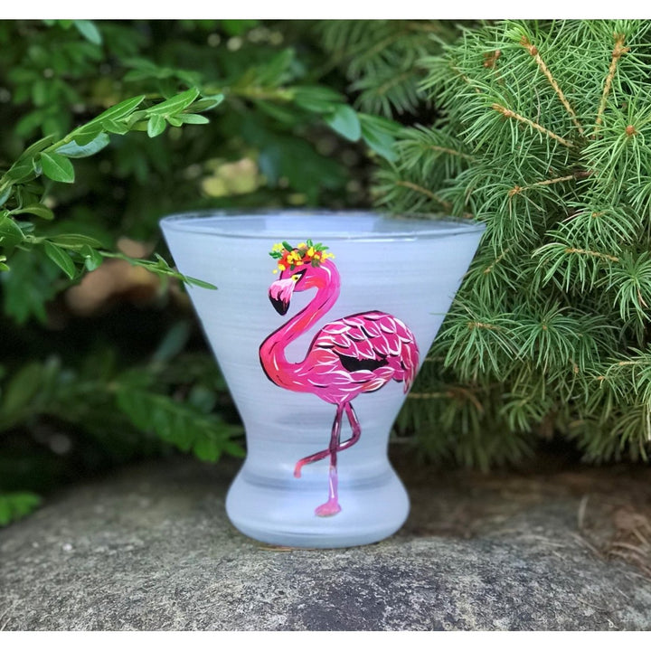 Golden Hill Studio Flamingo Fun Cosmopolitan S/2 Image 3