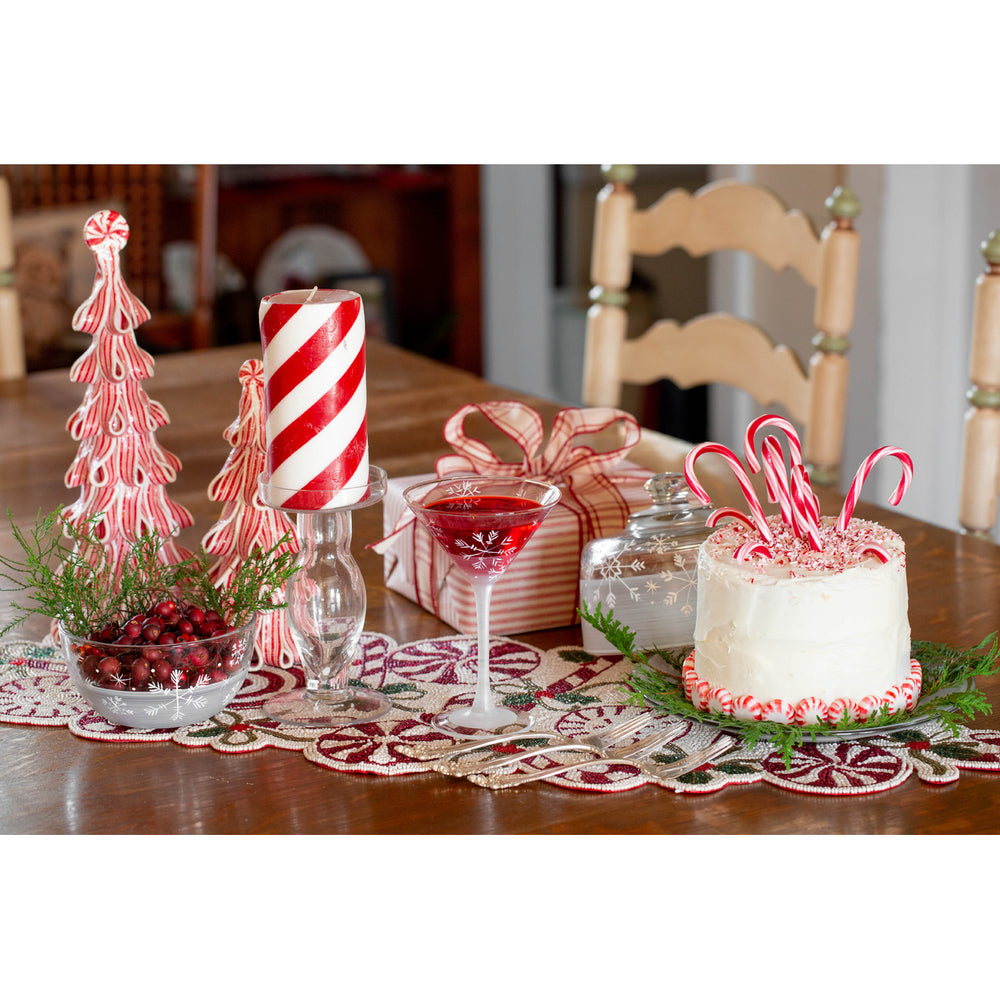 Gifts at Decor Candy Cane Table Runner Image 2