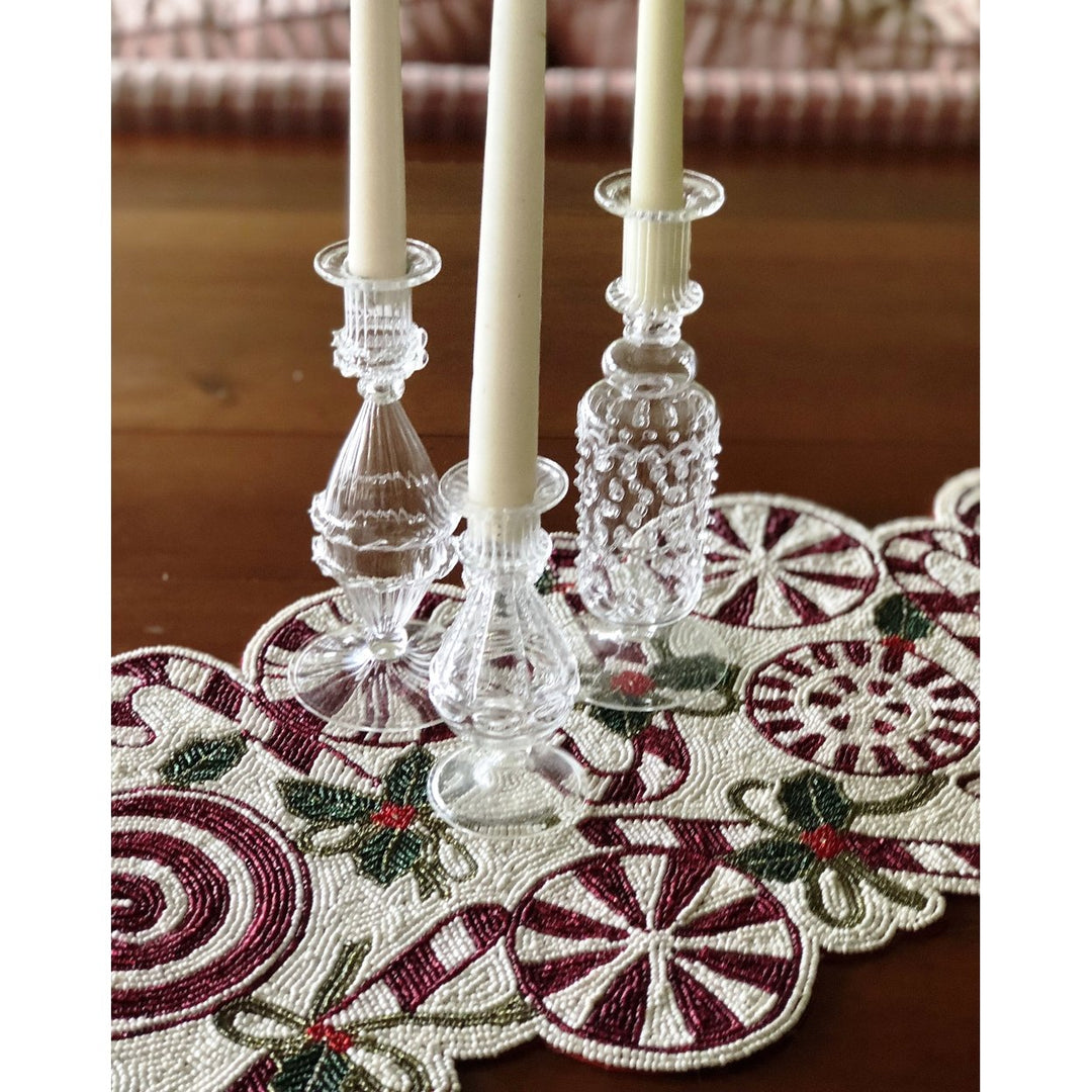 Gifts at Decor Candy Cane Table Runner Image 8