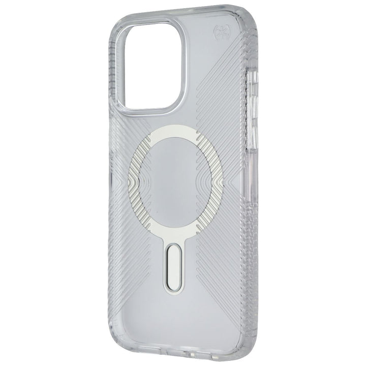 Speck Presidio2 Grip w/ Click Lock for MagSafe for iPhone 15 Pro Max - Clear Image 1