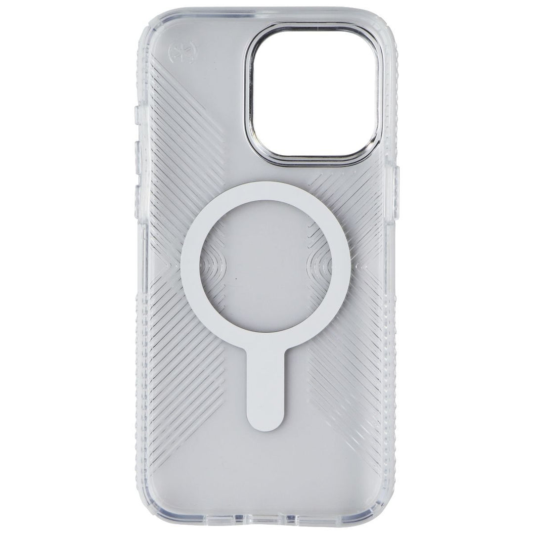 Speck Presidio2 Grip w/ Click Lock for MagSafe for iPhone 15 Pro Max - Clear Image 3