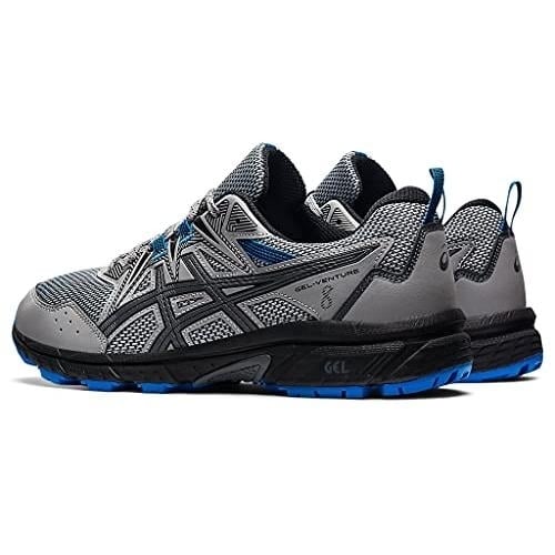 ASICS Mens Gel-Venture 8 Running Shoes Medium SHEET ROCK/ELECTRIC BLUE Image 3