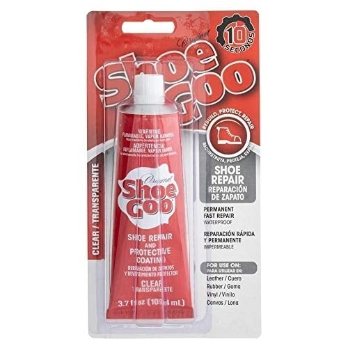 10 Seconds Shoe Goo 3.7 Oz ONE SIZE CLEAR Image 1