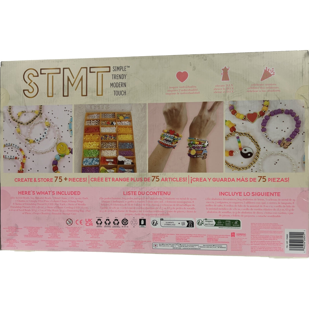 Simple Trendy Modern Touch D.I.Y. Jewelry Studio 75+ Pieces Image 2