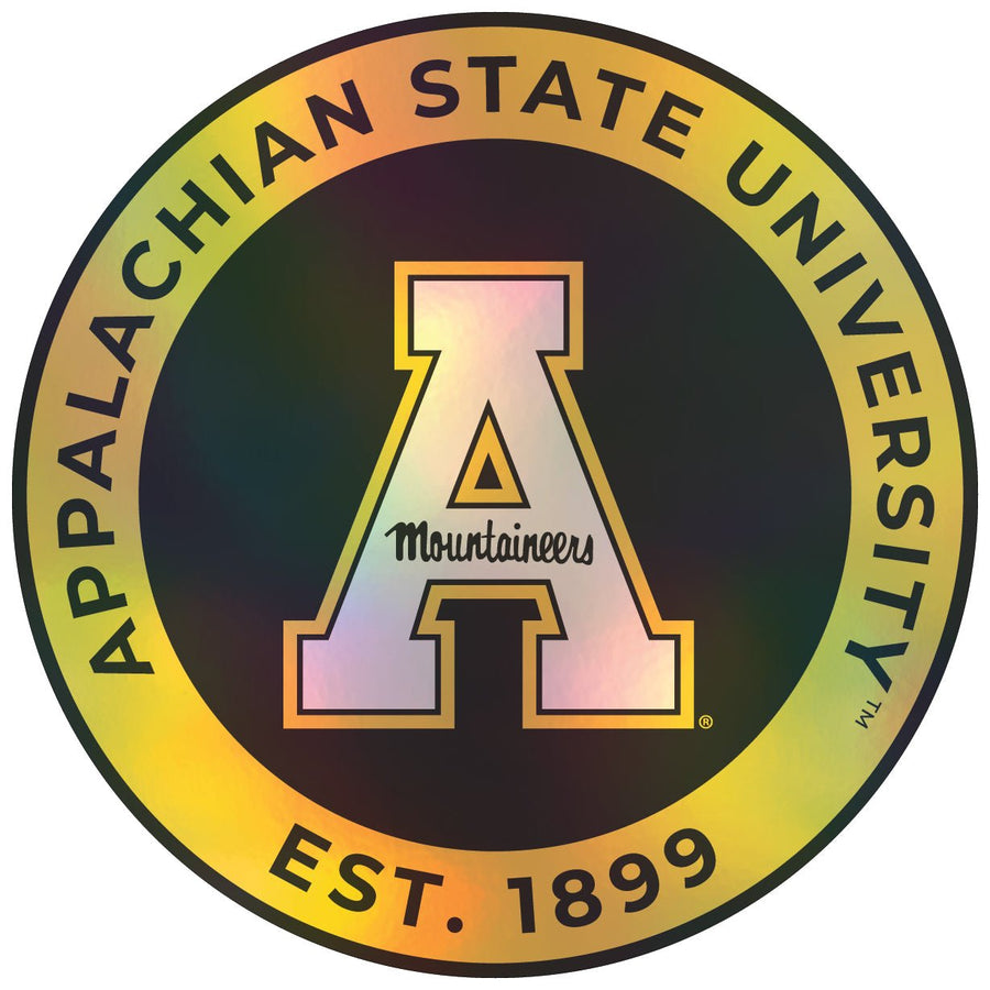 Appalachian State Holographic Vinyl Decal Sticker Officially Licensed Collegiate Product Image 1