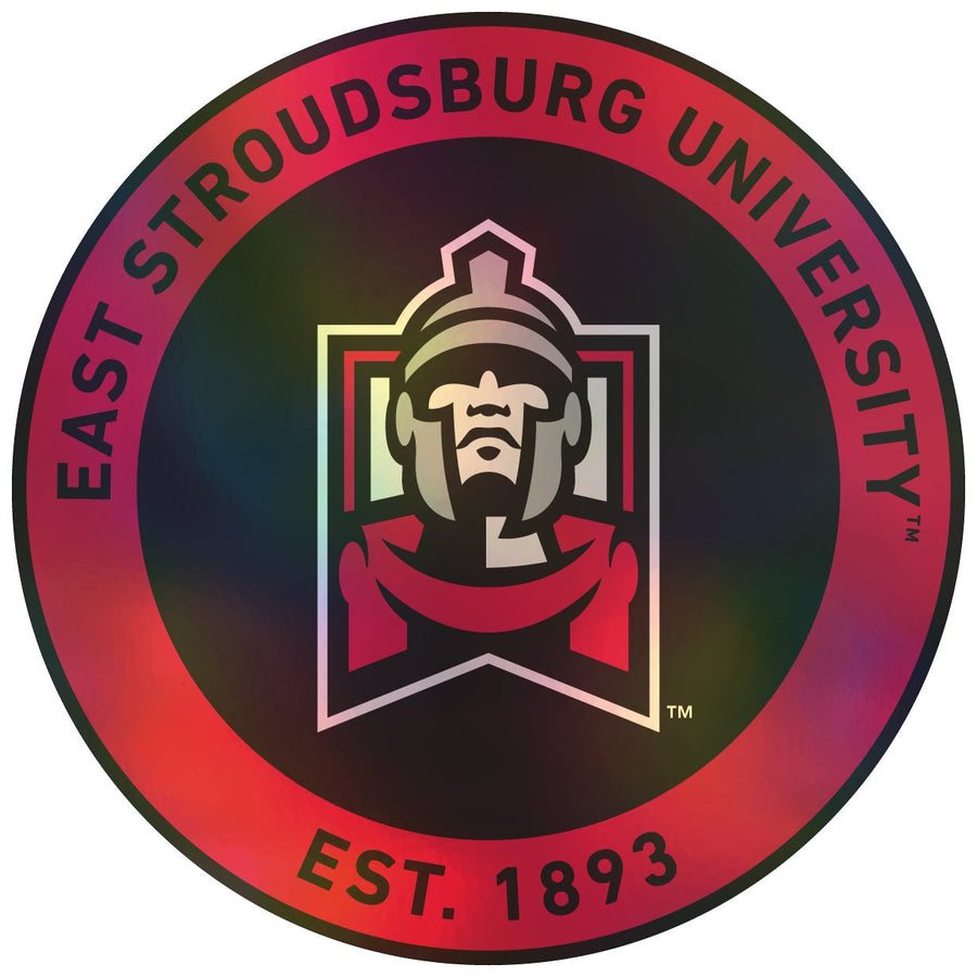 East Stroudsburg University Holographic Vinyl Decal Sticker Officially Licensed Collegiate Product Image 1