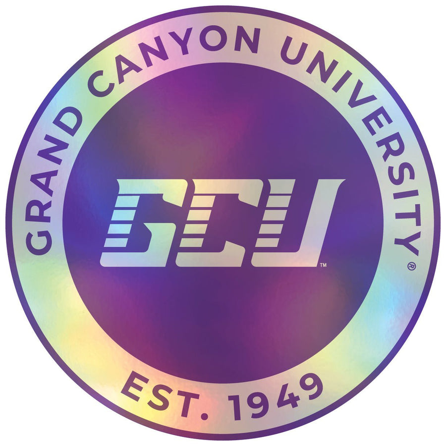 Grand Canyon University Lopes Holographic Vinyl Decal Sticker Officially Licensed Collegiate Product Image 1