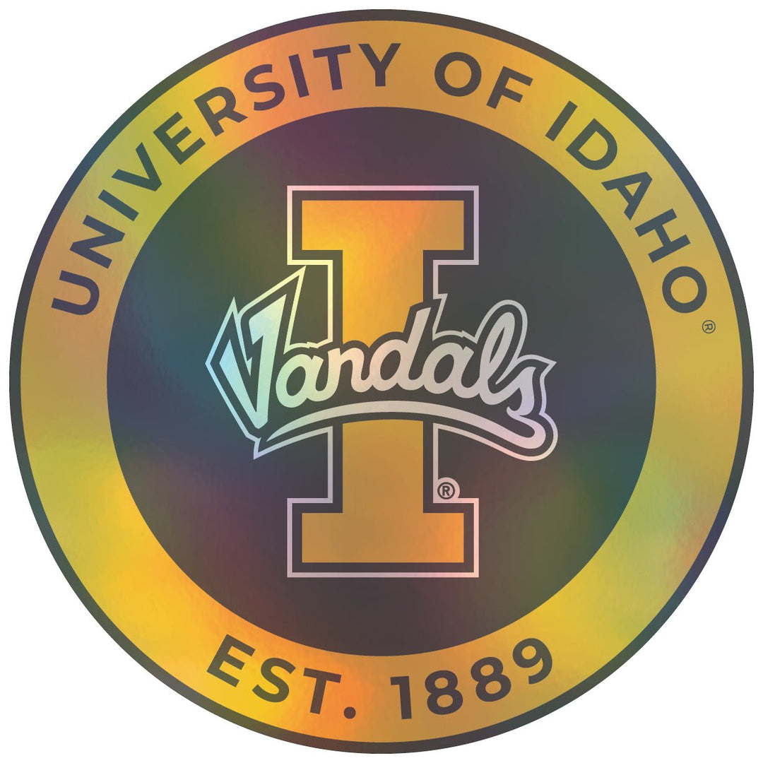 Idaho Vandals Holographic Vinyl Decal Sticker Officially Licensed Collegiate Product Image 1