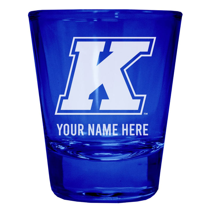 Kent State University Customizable Engraved Full Color 2oz Shot Glass Officially Licensed Collegiate Product Image 4