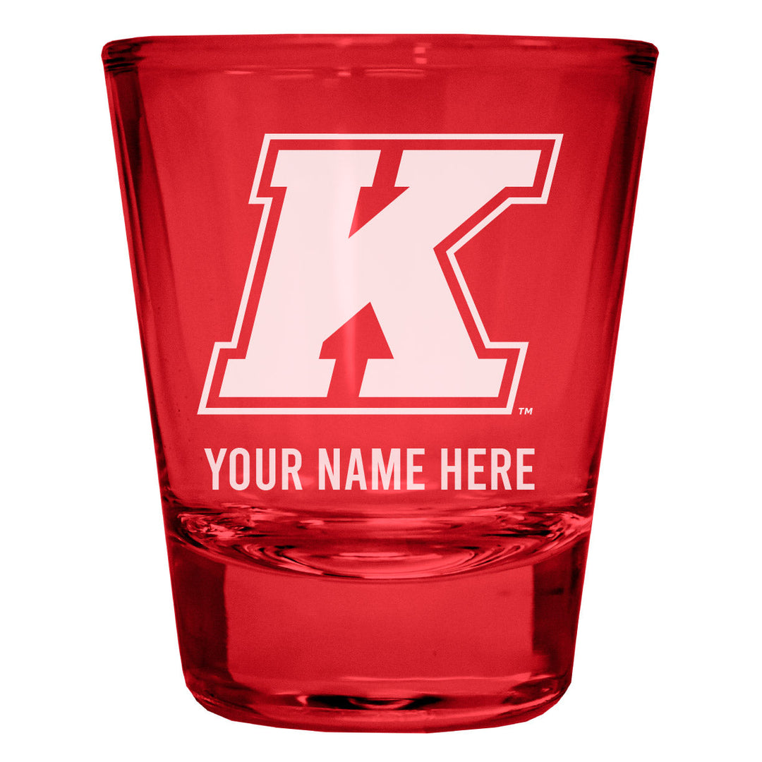 Kent State University Customizable Engraved Full Color 2oz Shot Glass Officially Licensed Collegiate Product Image 4