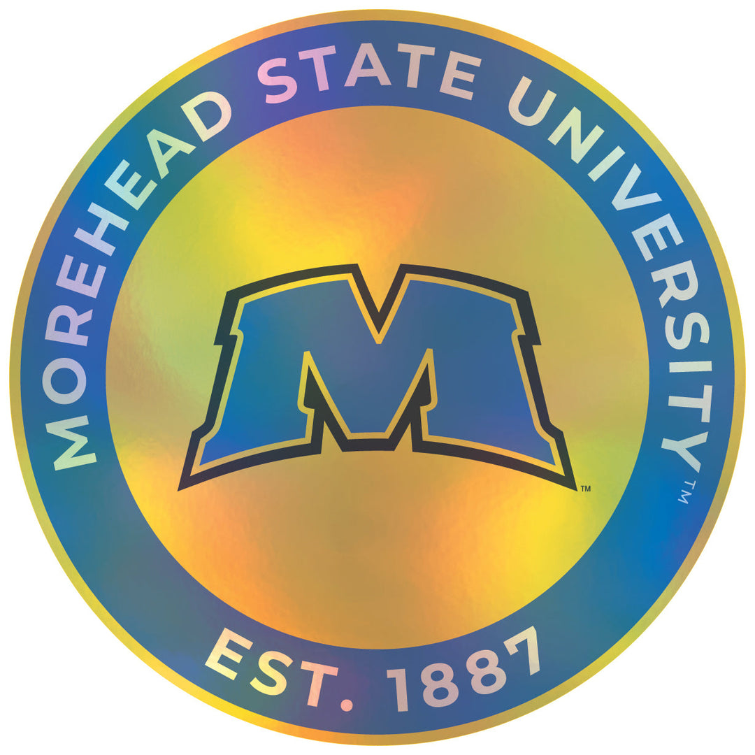 Morehead State University Holographic Vinyl Decal Sticker Officially Licensed Collegiate Product Image 1