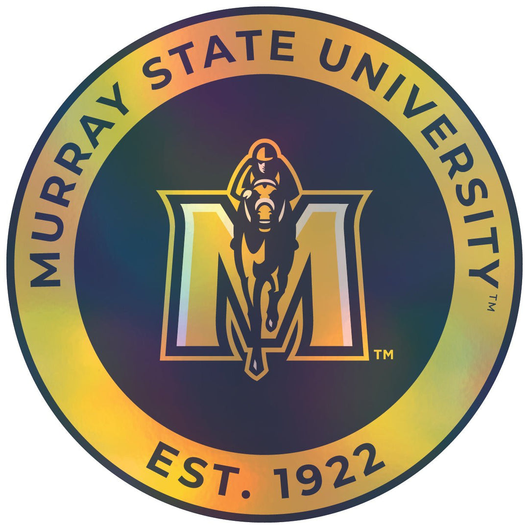 Murray State University Holographic Vinyl Decal Sticker Officially Licensed Collegiate Product Image 1