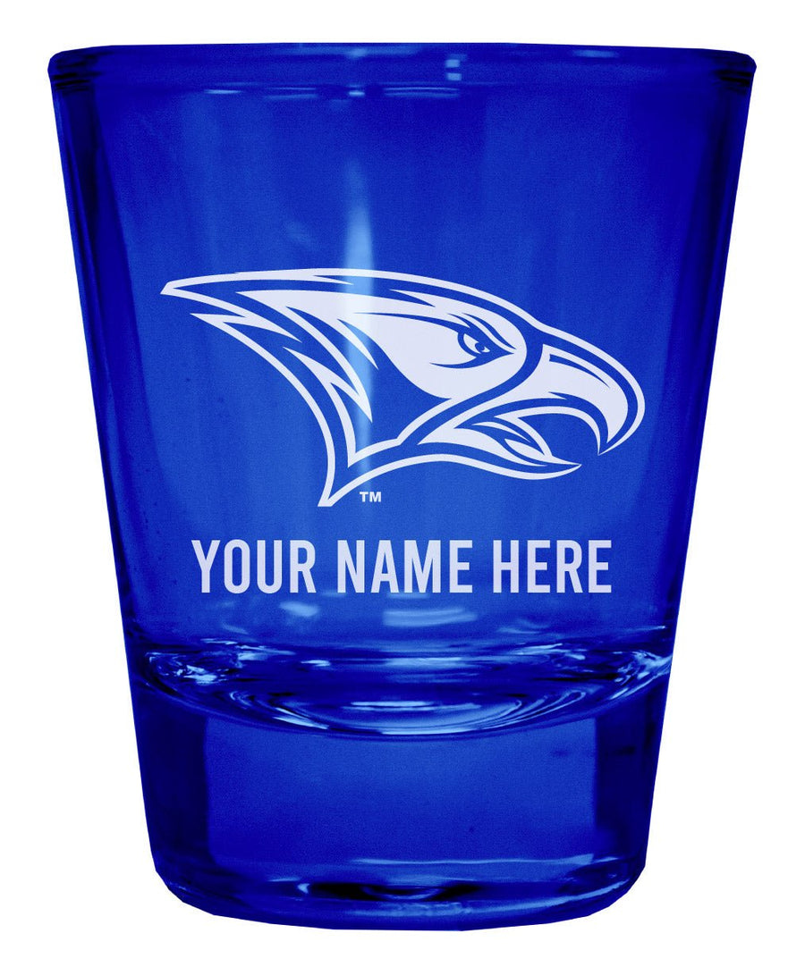 North Carolina Central Eagles Customizable Engraved Full Color 2oz Shot Glass Officially Licensed Collegiate Product Image 1