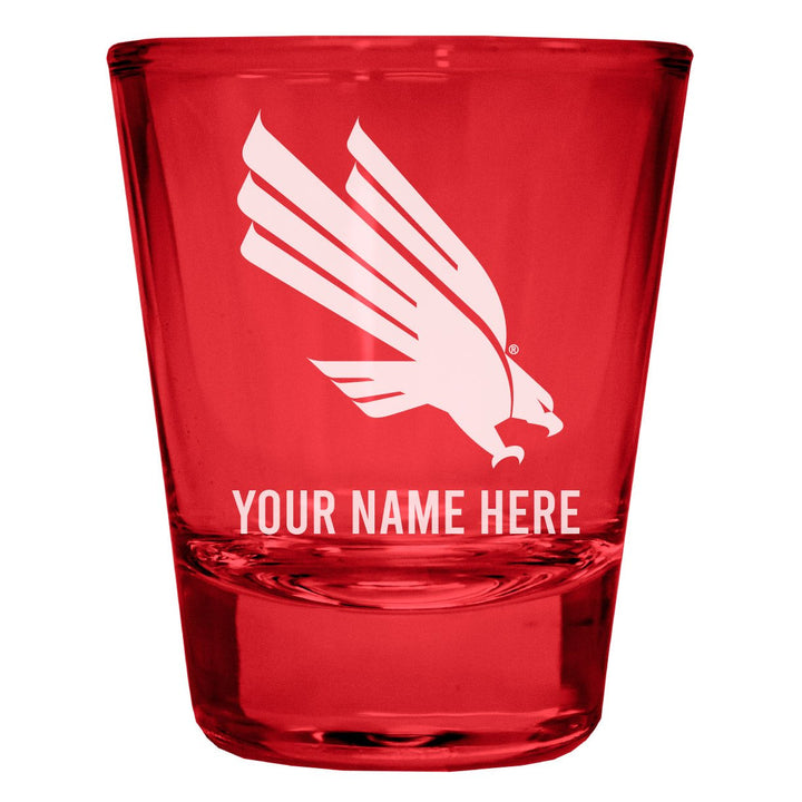 North Texas Customizable Engraved Full Color 2oz Shot Glass Officially Licensed Collegiate Product Image 3