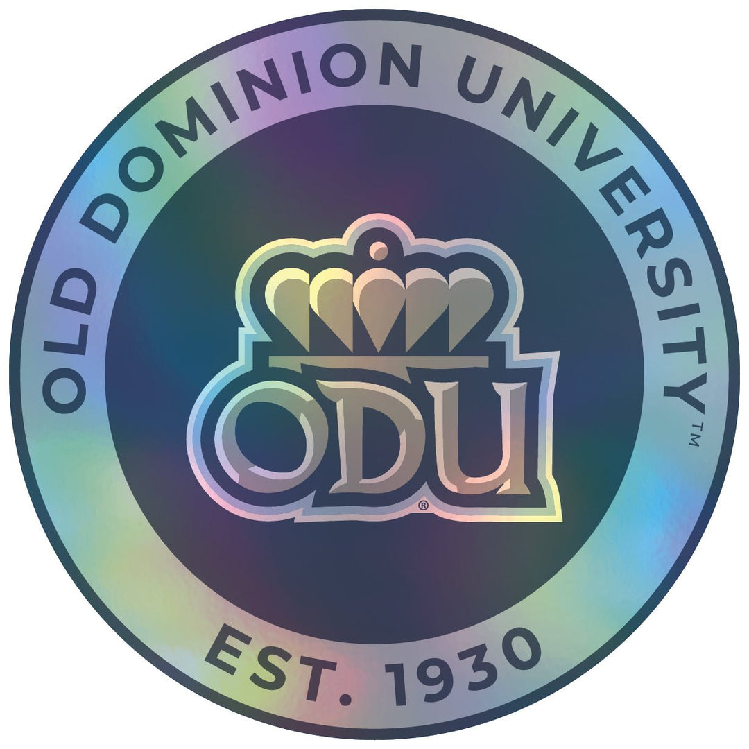 Old Dominion Monarchs Holographic Vinyl Decal Sticker Officially Licensed Collegiate Product Image 1