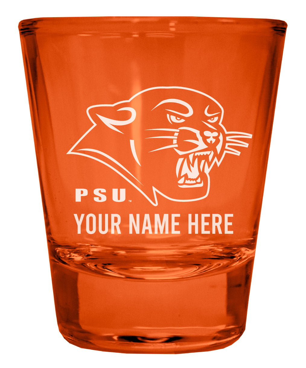 Plymouth State University Customizable Engraved Full Color 2oz Shot Glass Officially Licensed Collegiate Product Image 1