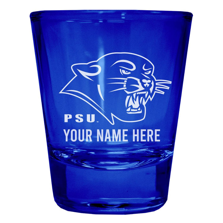 Plymouth State University Customizable Engraved Full Color 2oz Shot Glass Officially Licensed Collegiate Product Image 1