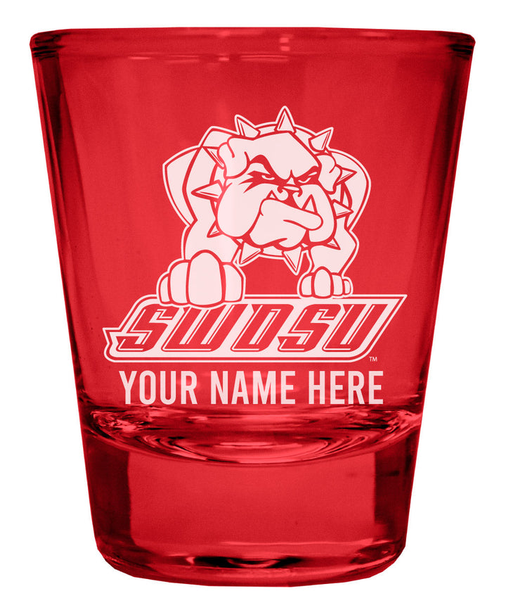 Southwestern Oklahoma State University Customizable Engraved Full Color 2oz Shot Glass Officially Licensed Collegiate Image 4