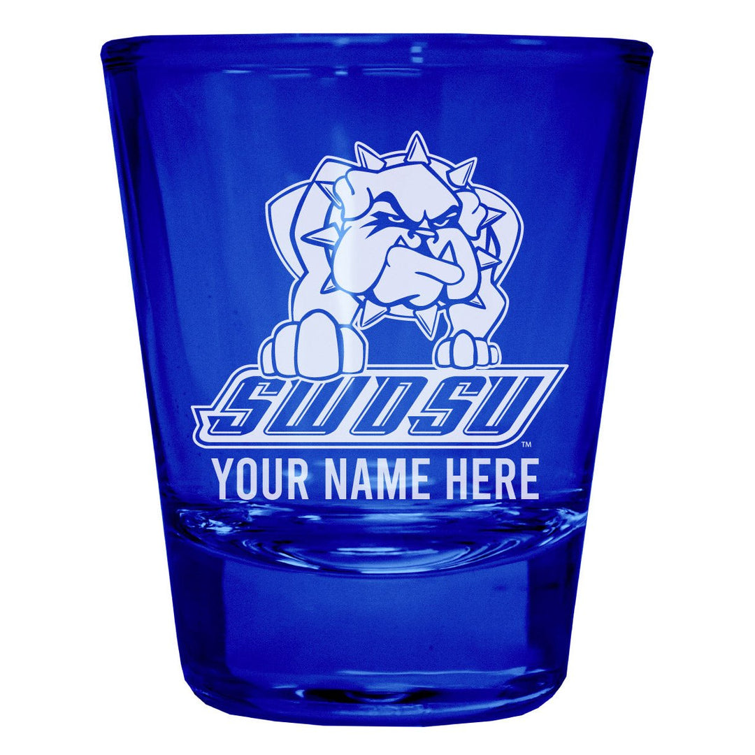 Southwestern Oklahoma State University Customizable Engraved Full Color 2oz Shot Glass Officially Licensed Collegiate Image 4