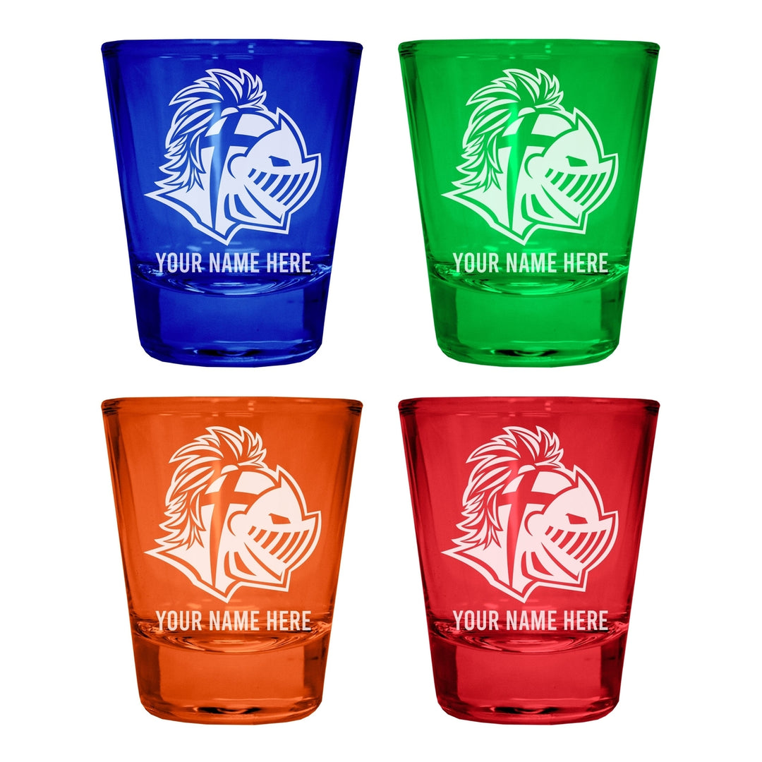 Southern Wesleyan University Customizable Engraved Full Color 2oz Shot Glass Officially Licensed Collegiate Product Image 4