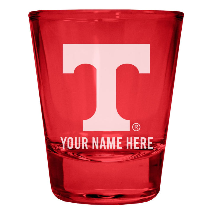 Tennessee Knoxville Customizable Engraved Full Color 2oz Shot Glass Officially Licensed Collegiate Product Image 1