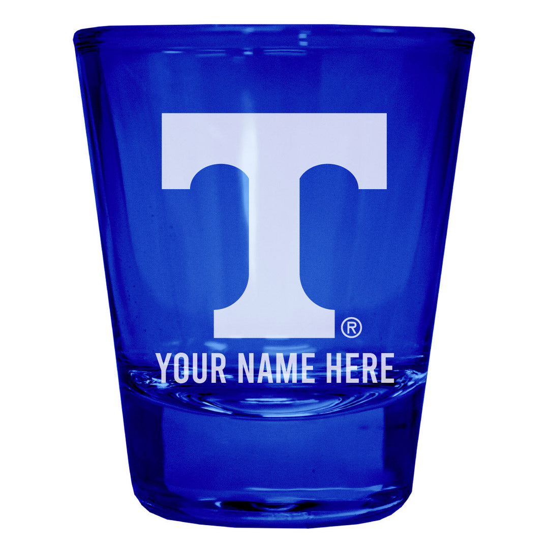 Tennessee Knoxville Customizable Engraved Full Color 2oz Shot Glass Officially Licensed Collegiate Product Image 4