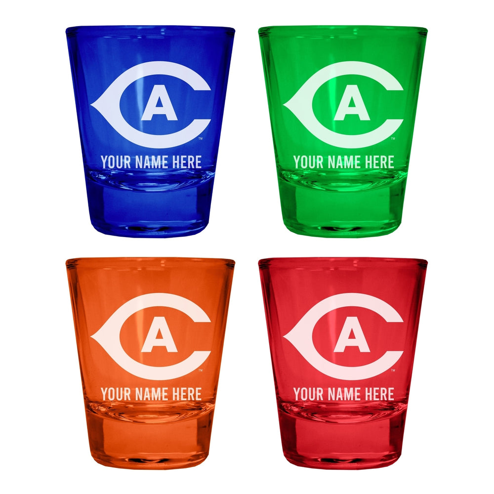 UC Davis Aggies Customizable Engraved Full Color 2oz Shot Glass Officially Licensed Collegiate Product Image 2