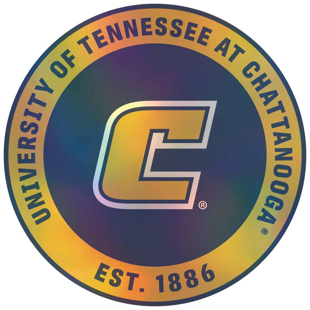 University of Tennessee at Chattanooga Holographic Vinyl Decal Sticker Officially Licensed Collegiate Product Image 1