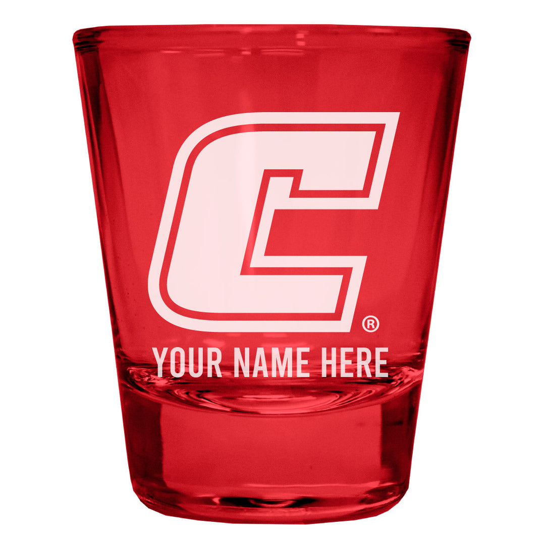 University of Tennessee at Chattanooga Customizable Engraved Full Color 2oz Shot Glass Officially Licensed Collegiate Image 4