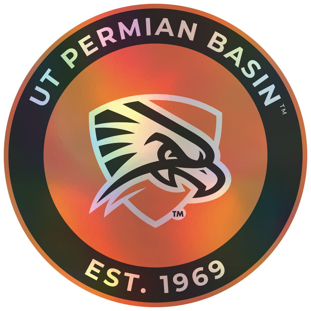 University of Texas of the Permian Basin Holographic Vinyl Decal Sticker Officially Licensed Collegiate Product Image 1