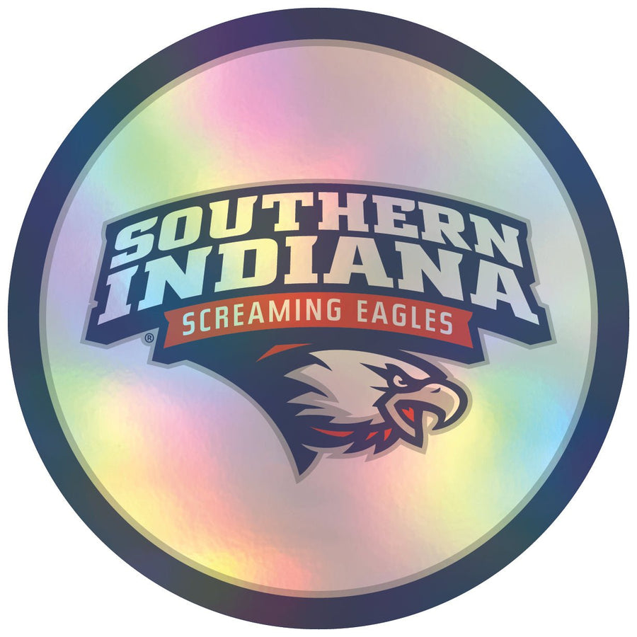 University of Southern Indiana Holographic Vinyl Decal Sticker Officially Licensed Collegiate Product Image 1