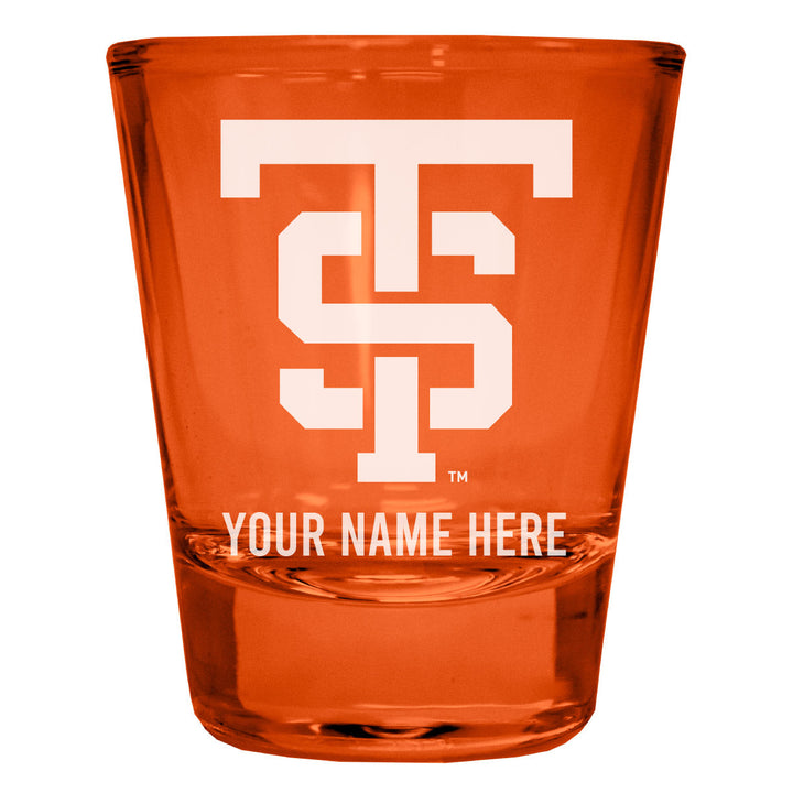 University of St. Thomas Customizable Engraved Full Color 2oz Shot Glass Officially Licensed Collegiate Product Image 4