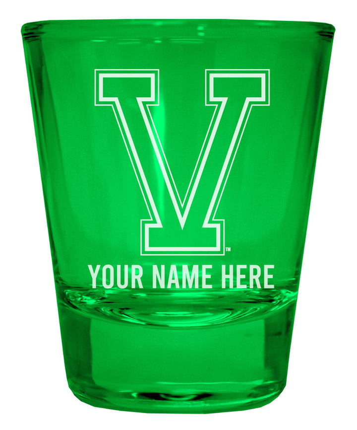 Vermont Catamounts Customizable Engraved Full Color 2oz Shot Glass Officially Licensed Collegiate Product Image 3