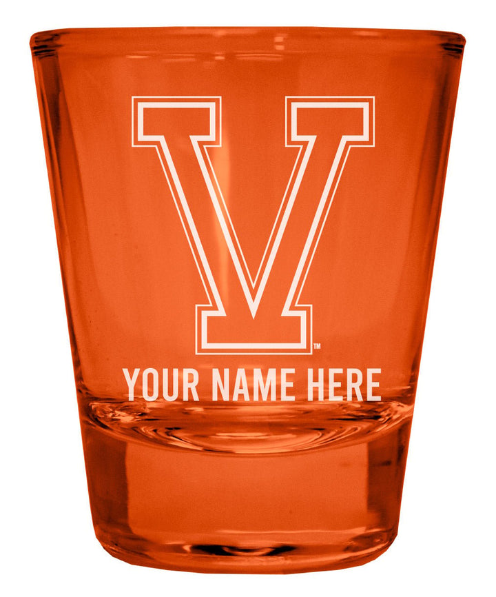 Vermont Catamounts Customizable Engraved Full Color 2oz Shot Glass Officially Licensed Collegiate Product Image 1