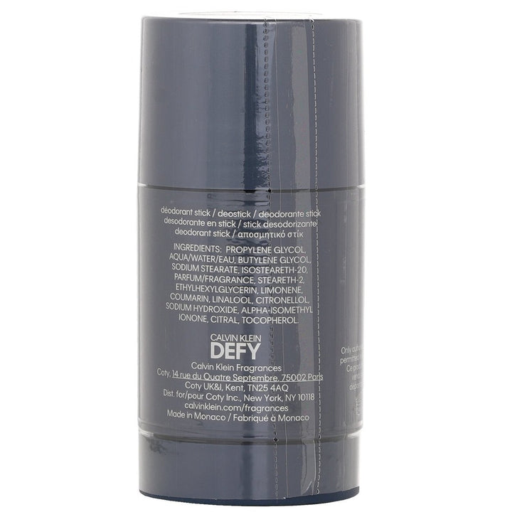 Calvin Klein Defy For Men Alcohol-Free Deodorant Stick 75ml/2.4oz Image 3