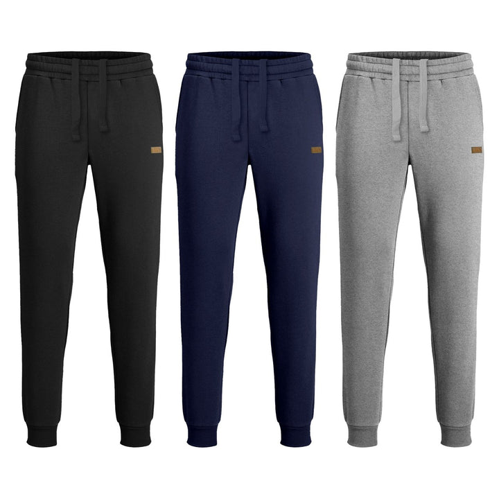 3-Piece Mens Soft Cozy Fleece Lined Jogger Pants( Big and Tall Sizes Available ) Image 3